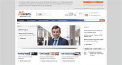 Desktop Screenshot of nexans.co.uk