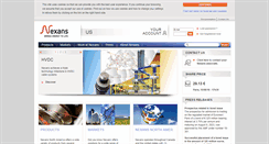 Desktop Screenshot of nexans.us
