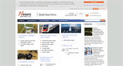 Desktop Screenshot of nexans.co.za
