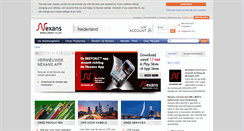 Desktop Screenshot of nexans.nl